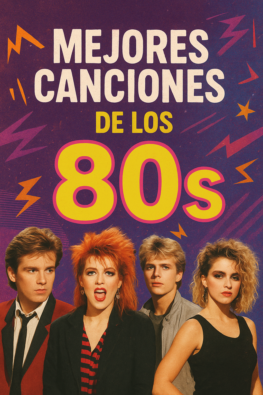 Las 80 mejores canciones de los 80s, videos musicales y audio