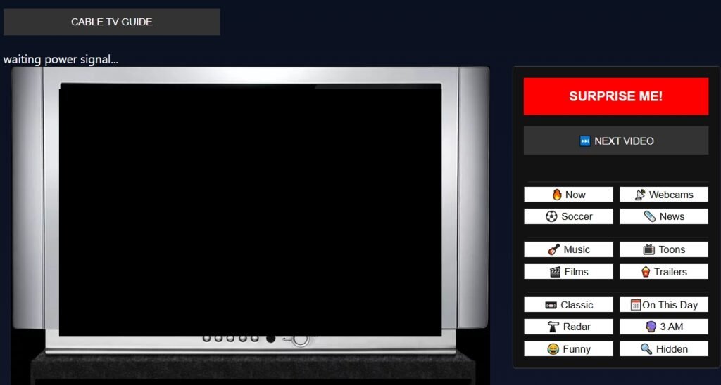 TV Retro Surprise Me